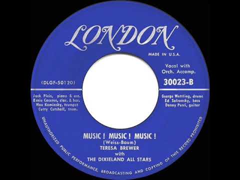 1950 HITS ARCHIVE: Music! Music! Music! - Teresa Brewer (her original #1 version)
