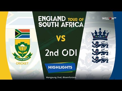 Highlights: 2nd ODI, South Africa vs England| 2nd ODI - South Africa vs England