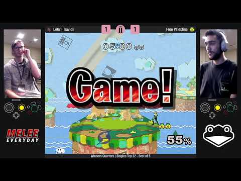 We Need Some Space 2 - LAGr | Travioli (Samus) vs Free Palestine (Sheik) - Winners Quarters