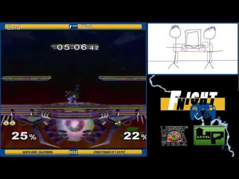 Melee: God!TucksInTheSheets (Sheik) vs Smish (Falco) - Fight Night #37