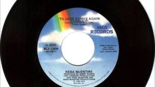 &#39;Til Love Comes Again , Reba McEntire , 1989 Vinyl 45RPM