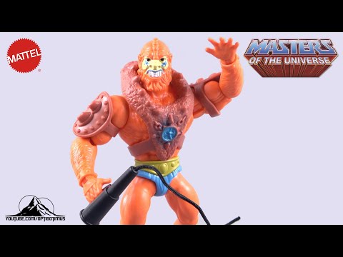 @Mattel Masters of the Universe Origins BEAST MAN Video Review