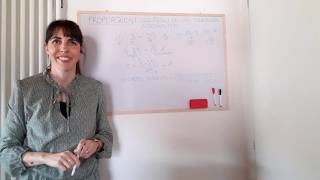 Proporzioni: calcolo del termine incognito (classe seconda)