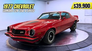 Video Thumbnail for 1977 Chevrolet Camaro