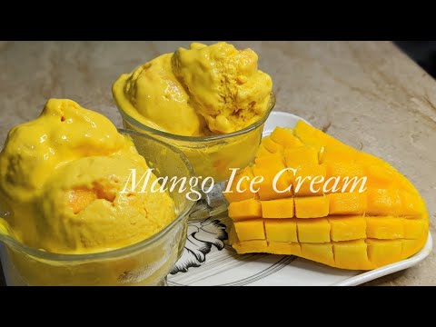 Summer Special "MANGO Ice Cream" || Recipe By Rukhsar Food's & Vlog's