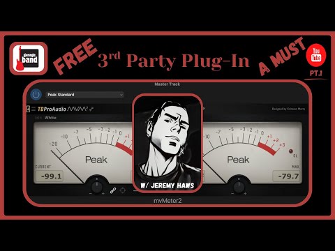 How To Download And Install mvMeter2 Plugin In GarageBand (Free VU Meter 3rd Party Plugin) Pt.1