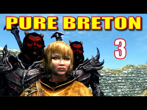 Skyrim PURE BRETON Walkthrough Part 3 - Getting the Merchant Perk (Sell Anything to Anybody)