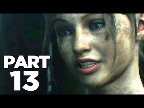 RESIDENT EVIL 2 REMAKE Walkthrough Gameplay Part 13 - BIRKIN (RE2 CLAIRE)