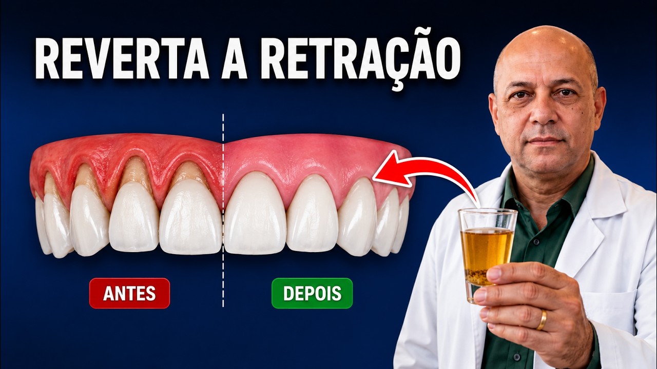 MÉDICOS mais antigos da ÁSIA alertam: Use estes 2 ÓLEOS à noite para RECUPERAR as GENGIVAS