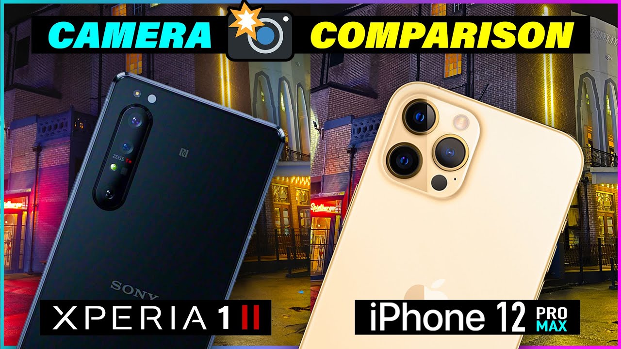 Sony Xperia 1ii vs iPhone 12 Pro Max Camera Comparison | With unexpected results 😮