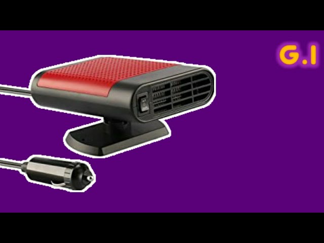 Defletor de pára-brisas com aquecedor de carro 150w 2em 1