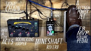 Video thumbnail for Mineshaft Reverb (Swindler Effects) Demo by PedalNerds - Nathan Shafer
