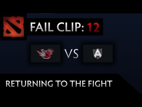 Dota 2 TI3 Fail - Clip 12 - AdmiralBulldog returning to the fight