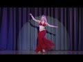 First Place Miss Antje Maria Bellydance OTF 2014 Stuttgart Germany