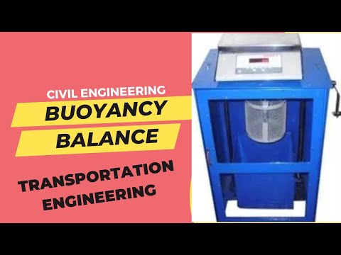 Specific Gravity Buoyancy Balance
