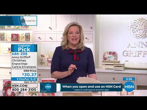 HSN | Anna Griffin Elegant Paper Crafting 10.06.2020 - 12 PM