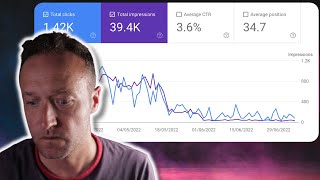 The Full Effect of the Google Core Update has been realised 😞 - Income report June 2022