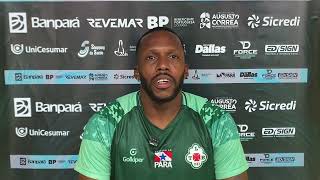 Sonora do Atleta Wesley Raizeman. Eleito o craque do jogo na última partida contra o São Francisco.