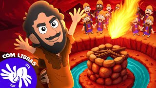 Elias e os Profetas de Baal COM LIBRAS  | Minha Vida é uma Viagem (OFICIAL)