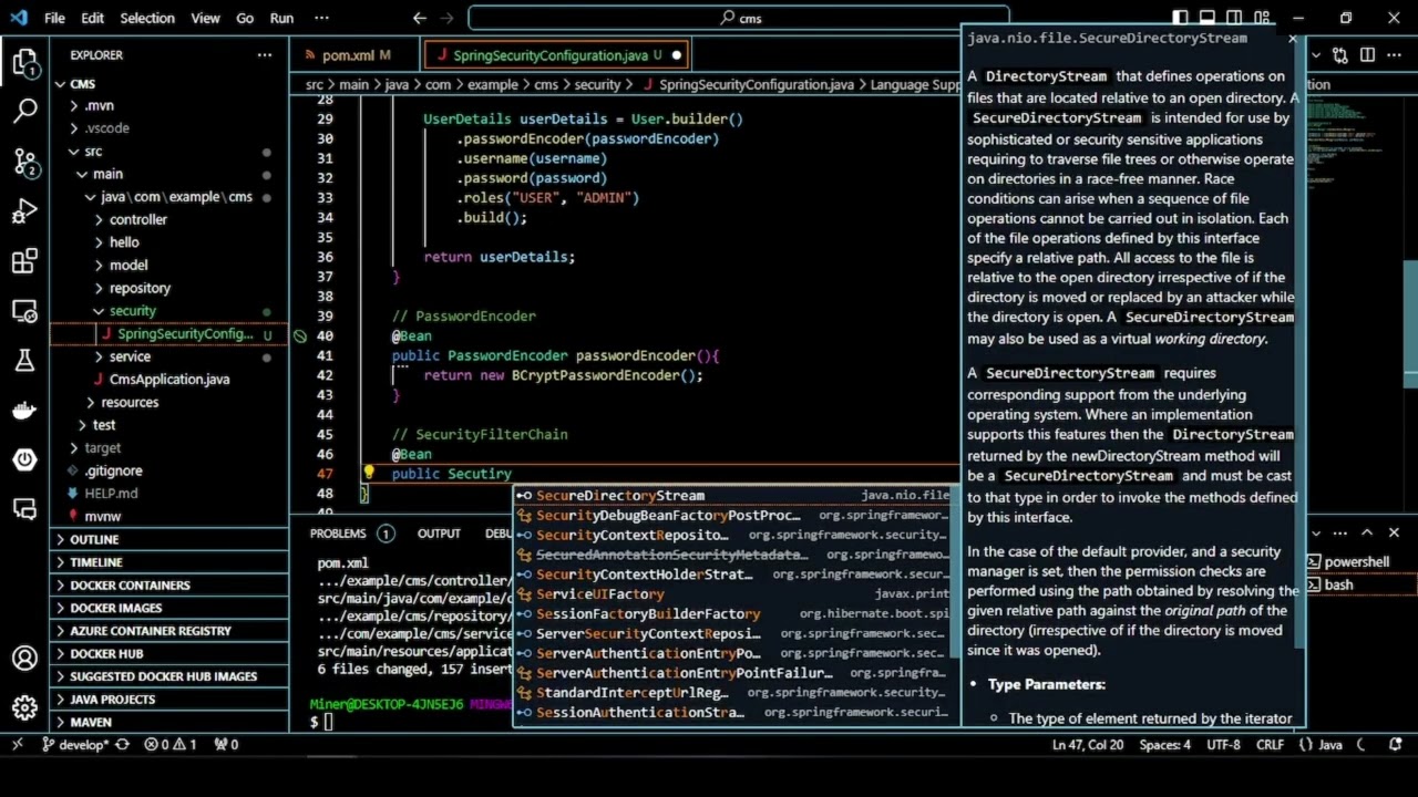 GitHub Copilot Workshop - 11 Spring Security (Login/Logout)