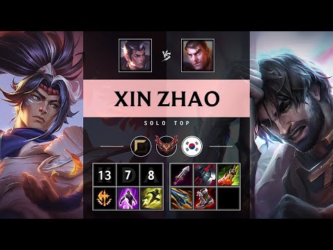 Xin Zhao Top vs Jayce - KR Grandmaster Patch 25.21