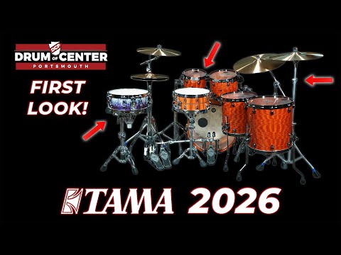 NEW 2026 Tama Drums | First Look Review!