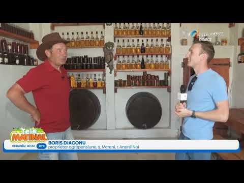 O pensiune într-un stil rustic, la Mereni