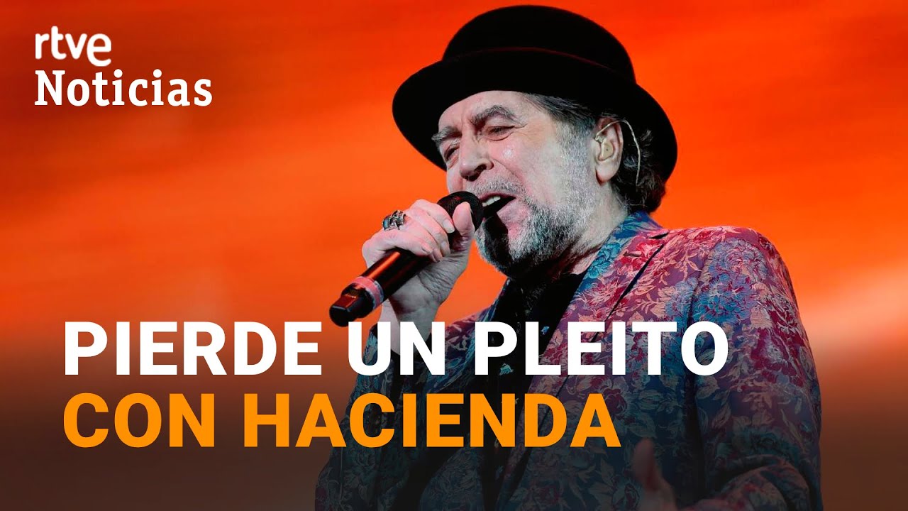 JOAQUÍN SABINA tendrá que pagar 2,5 MILLONES de euros a HACIENDA | RTVE Noticias