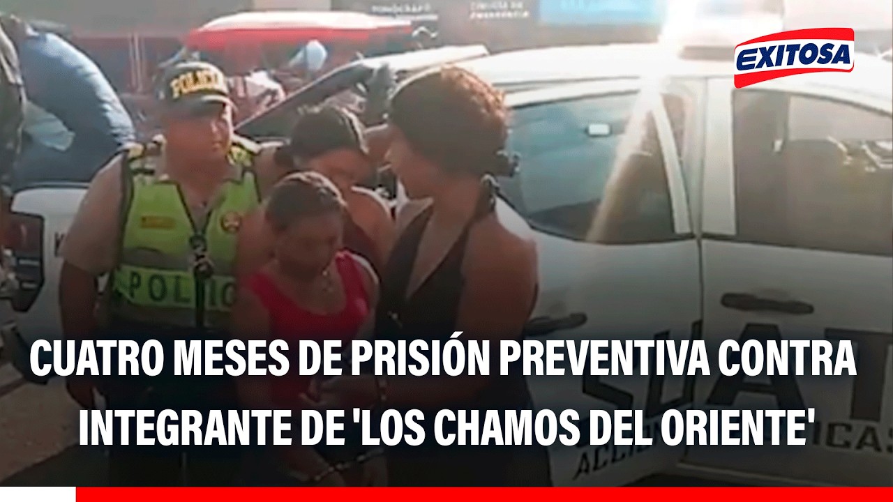 🔴🔵 Dictan seis meses de prisión preventiva contra 'chata', integrante de 'Los Chamos del Oriente'