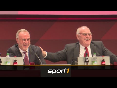 Hoeneß und Rummenigge verspotten sich zum Abschied | SPORT1