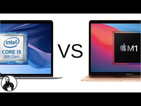 MacBook Air M1 vs MacBook Air Intel i5 - Benchmark SpeedTest! The M1 is BLAZING FAST!