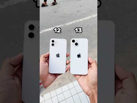 iPhone 12 Vs iPhone 13 || Camera Zoom Test! #shorts
