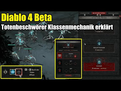Diablo 4 Beta | Totenbeschwörer Klassenmechanik erklärt