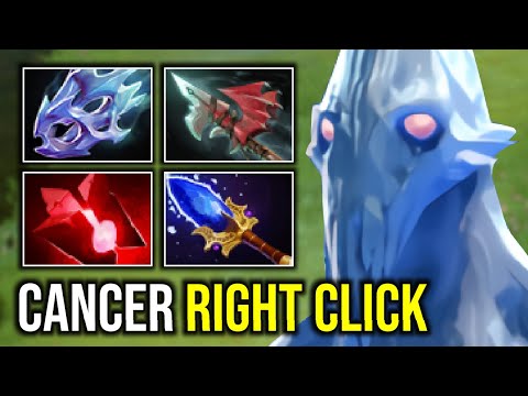 BYE REGENERATION..!! Cancer Right Click Build Ancient Apparition Mid by Admiralbulldog 7.24 | Dota 2