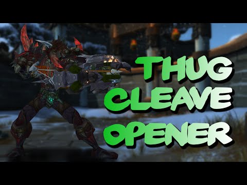 Thug cleave opener.