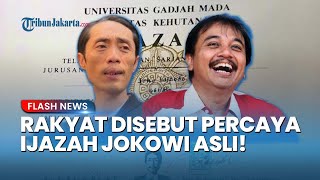 KUBU PSI BALAS PEDAS! Dian Sandi Sindir Roy Suryo, Ungkap Rakyat Tak Percaya Isu Ijazah Palsu Jokowi