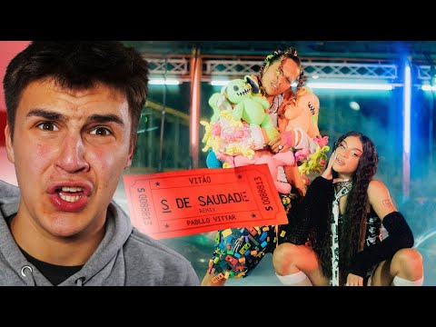 Vitão. Pabllo Vittar - S de Saudade (Remix) [CLIPE OFICIAL] |🇬🇧UK Reaction