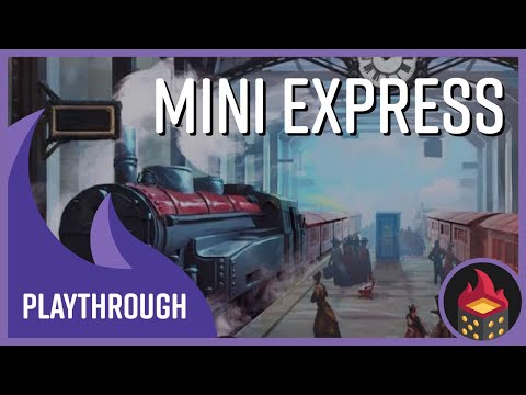 Mini Express - Tutorial & Playthrough with US map