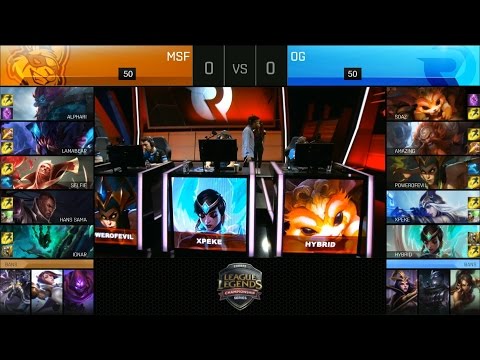 MSF vs OG Game 1 Highlights - MISFITS vs ORIGEN 2017 EULCS PROMOTION TOURNAMENT