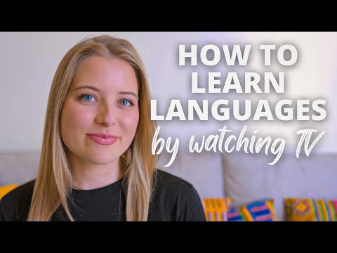 How to Watch TV to Learn a New Language