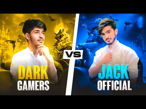 Jack Official Vs Dark Gamers | Mp40 King Vs Shotgun King | 1 Vs 1 Funny Custom Room | Free Fire