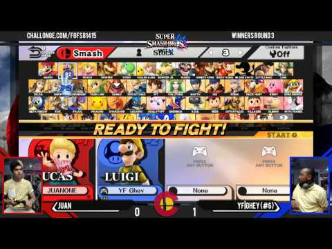 FGF7 - Juan (Lucas) Vs. YF|Ghey (Sonic, Luigi) - Singles WR3