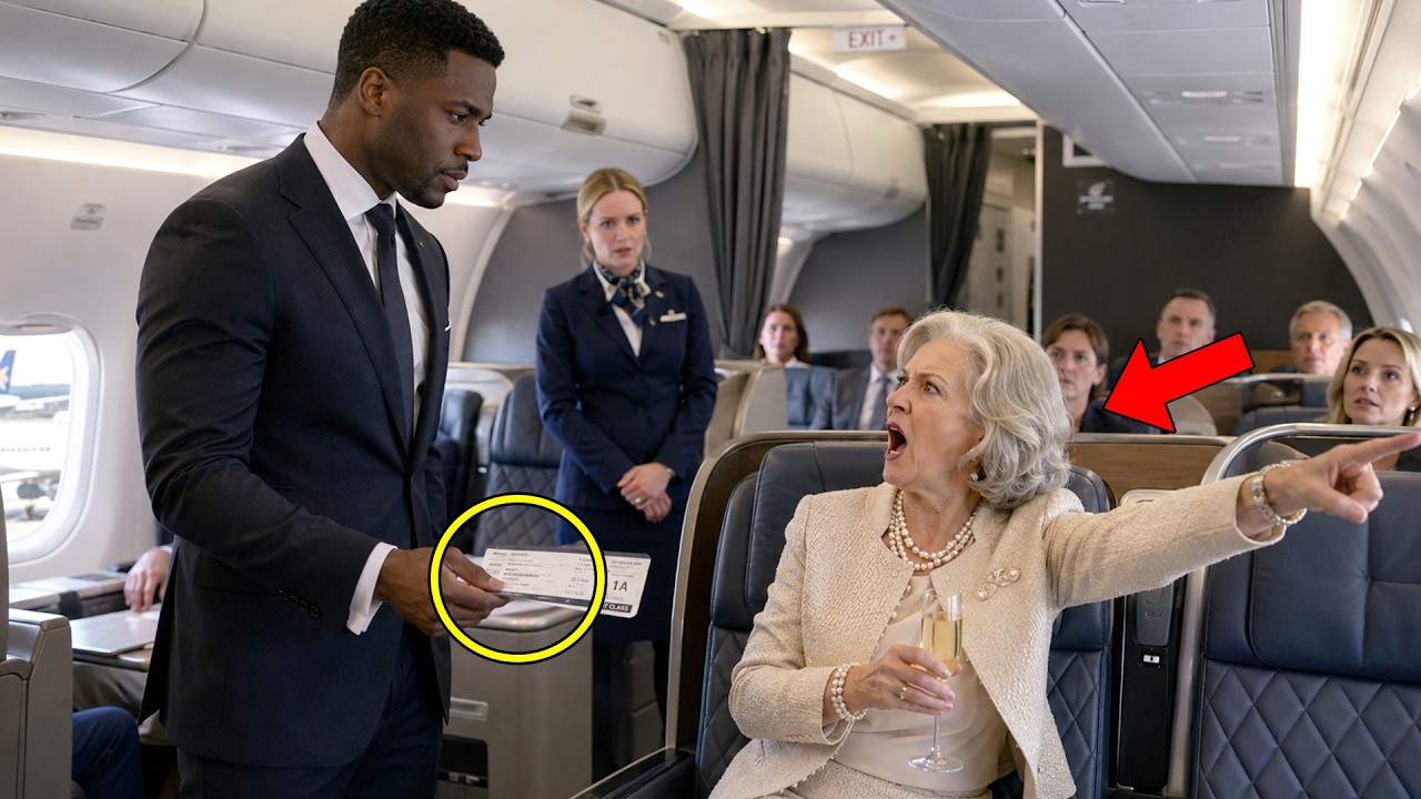 White Woman Steals Black CEO’s Seat— He Grounds the Airline 5 Minutes Later