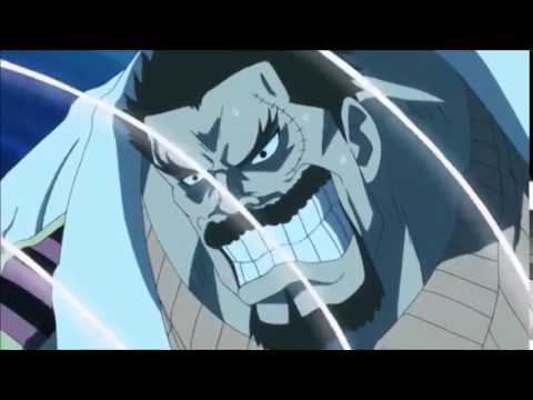 One Piece Garp vs Chinjao the drill EPIC