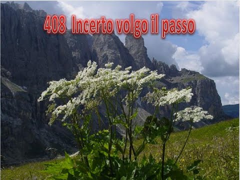 408 INCERTO VOLGO IL PASSO - KARAOKE