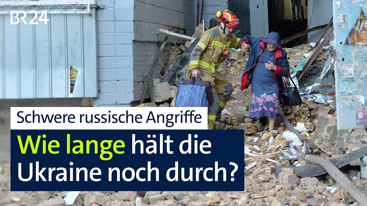 Schwere russische Angriffe: Wie lange hält die Ukraine noch durch? | BR24