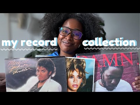 my *CURRENT* vinyl collection 💿🤍 | SZA, Outkast, Motown + more! | 50+ records