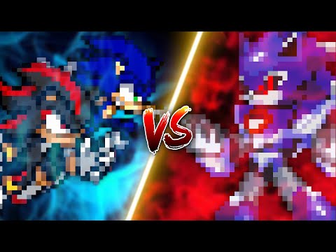 (2020) Sonic & Shadow VS Metallix | Sprite Battle