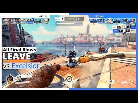 LEAVE HANZO - All the final Blows vs NYXL - Countdown Cup | OWL Season 2021 Highlights (Week 17)
