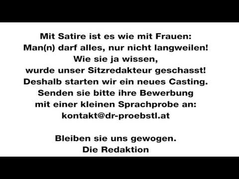 Dr. Alfons Proebstl - Casting!